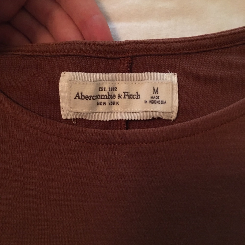 abercrombie & fitch rust colored dress - Picture 2 of 6